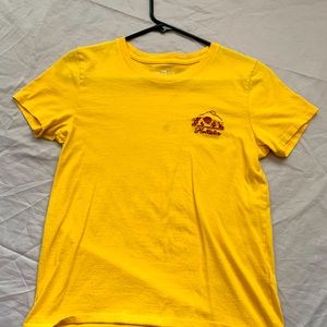 Hollister yellow t-shirt